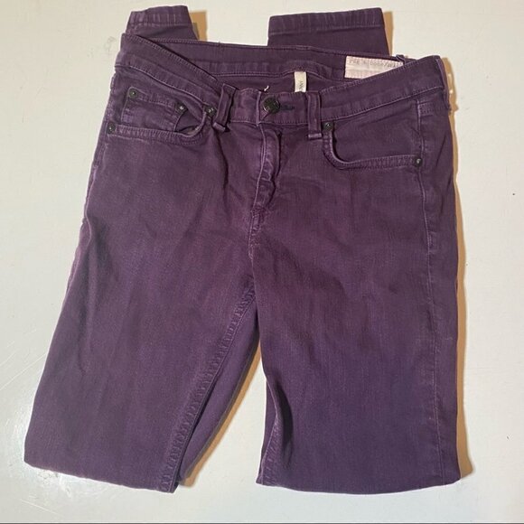 Rag & Bone Purple Skinny Jeans Size 25 - Picture 2 of 7